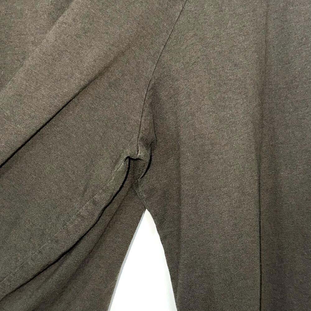 SOLD 💕Standard James Perse Men’s Green Combed Cotton Long Sleeve Crew Neck Shirt - Picture 4 of 10